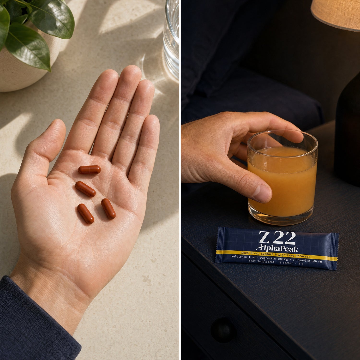 The 24-hour protocol: T1x by day, Z22 by night