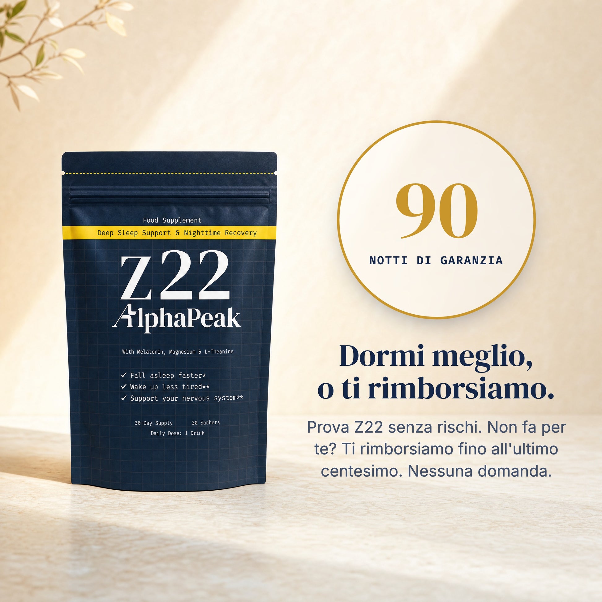 [it] Pouch Z22 con garanzia di 90 notti